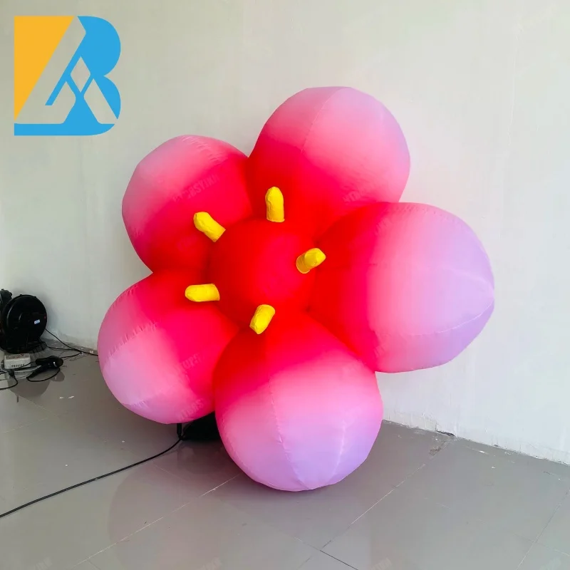 Personalised Flower Party Decorations Giant Inflatable Flower for Wedding Party Supplies Toys