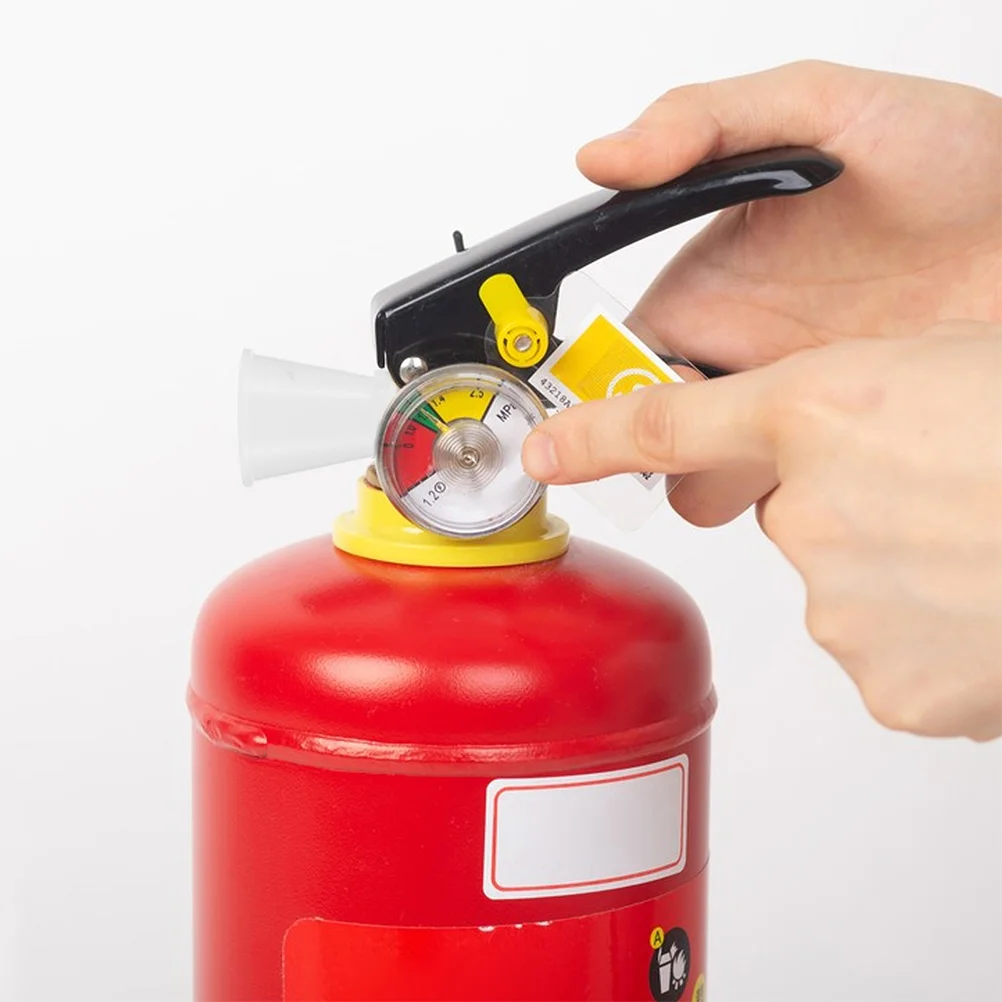 50 Pcs Dry Powder Extinguisher Nozzles Fire Small Portable Replacement White Replaceable Parts