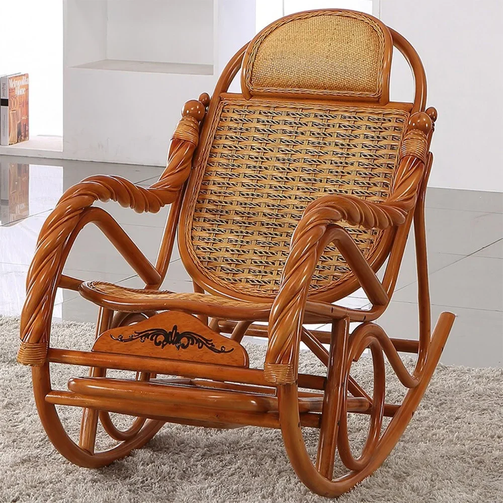 Vine chair, rocking chair, rattan weaving rocking , leisure backrest , nap, indoor lazy person