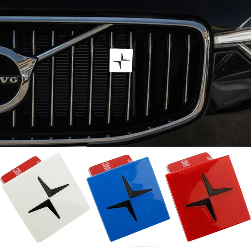 

ABS автомобильный передний капот, решетка, эмблема для Volvo Doji Logo S40 S60 XC60 XC90 V70, авто наклейка на кузов, наклейка, аксессуары