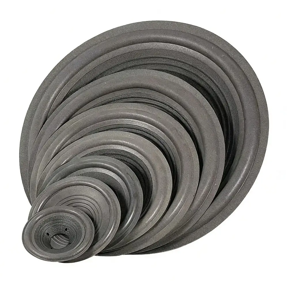1Pcs 4/5/6.5/8/10/12inch Speaker Woofer Paper Cone Foam Surround Threaded Voice Coil Repair Kit Speaker Accessory