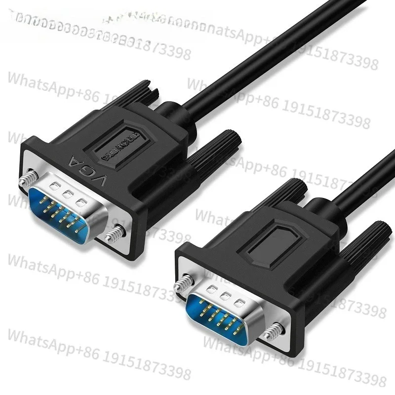 VGA cable,  monitor cable, male to male Vga video transmission cable, PC or laptop to monitor/projector