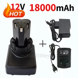 100%.New.Universal 12V 18000mAh Rechargeable Li-ion Lithium Battery For Power Tools Electric drill Electric Screwdriver Battery