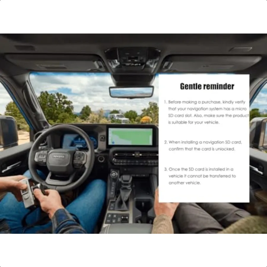 2025 Navigations-SD-Karte, neueste Karten, Update-Version 86271 0E077 Micro, passend für Prius 4 Runner Avalon Camry