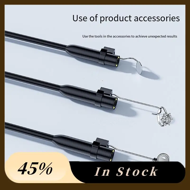 

A78K Новый 2-дюймовый HD-экран Портативный портативный эндоскоп с объективом 8 мм для трубопроводной камеры для труб двигателя автомобиля (2 м)