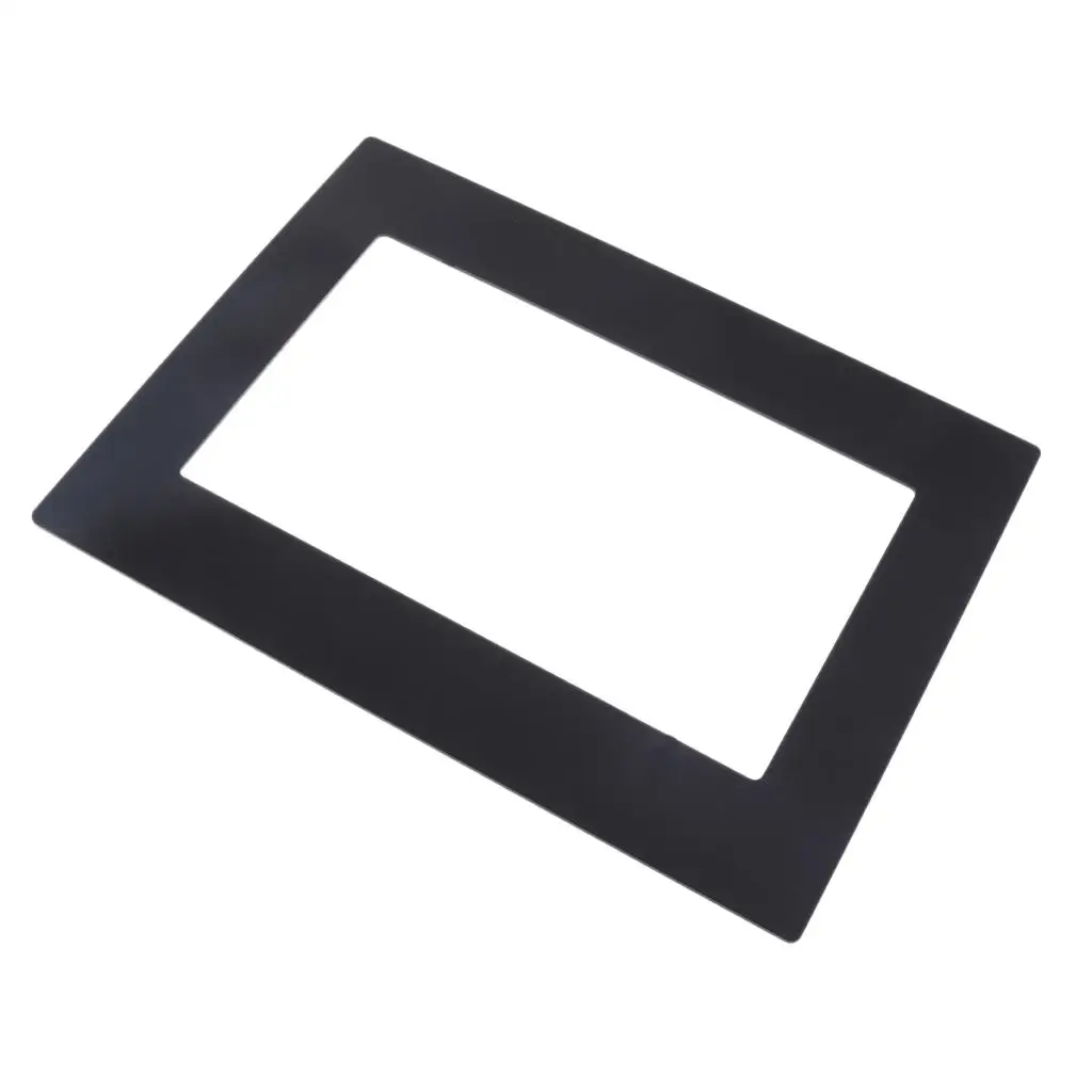 

Car DVD Panel Frame Universal Double Din Stereo Black Plastic Mounting for Car Audio System