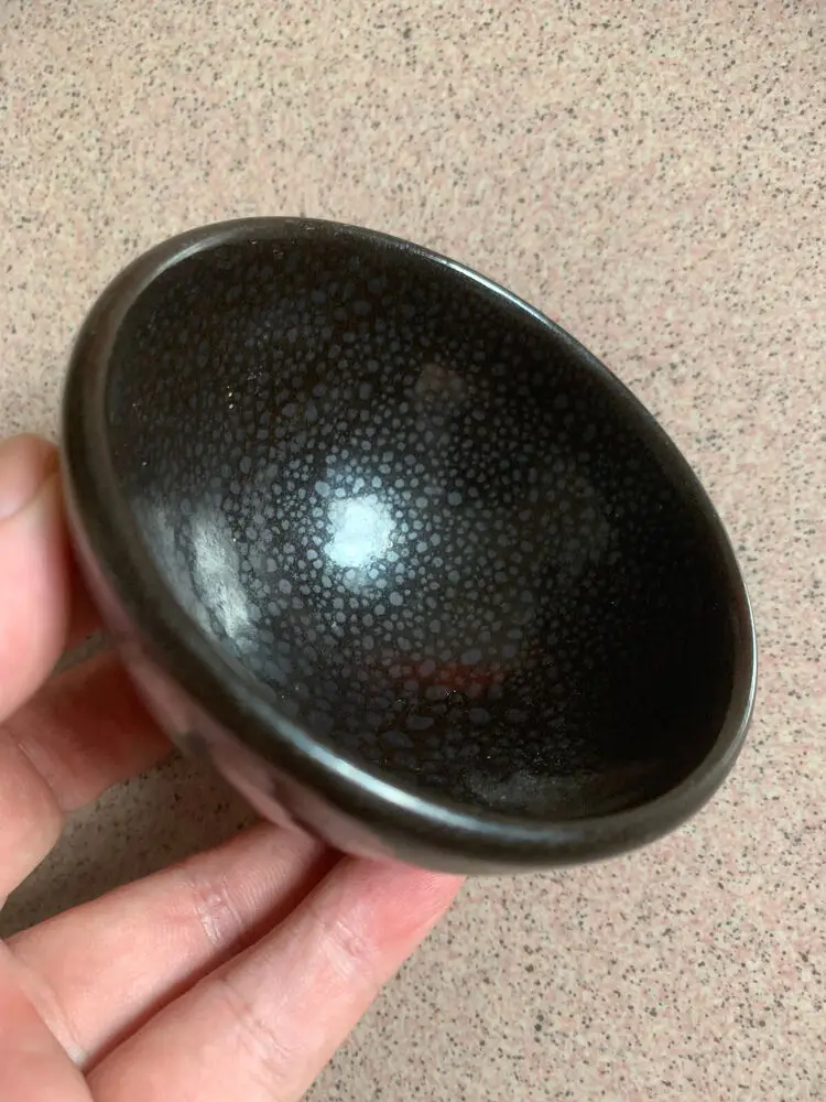 Excellent Chinese Jian Black Glaze Porcelain Little Bowl