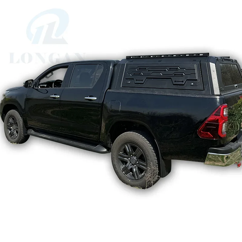 Truck Camper Black Canopy 4X4 Pickupk   Cover Customizable for Ford Raptor Ranger Toyotas Hilux