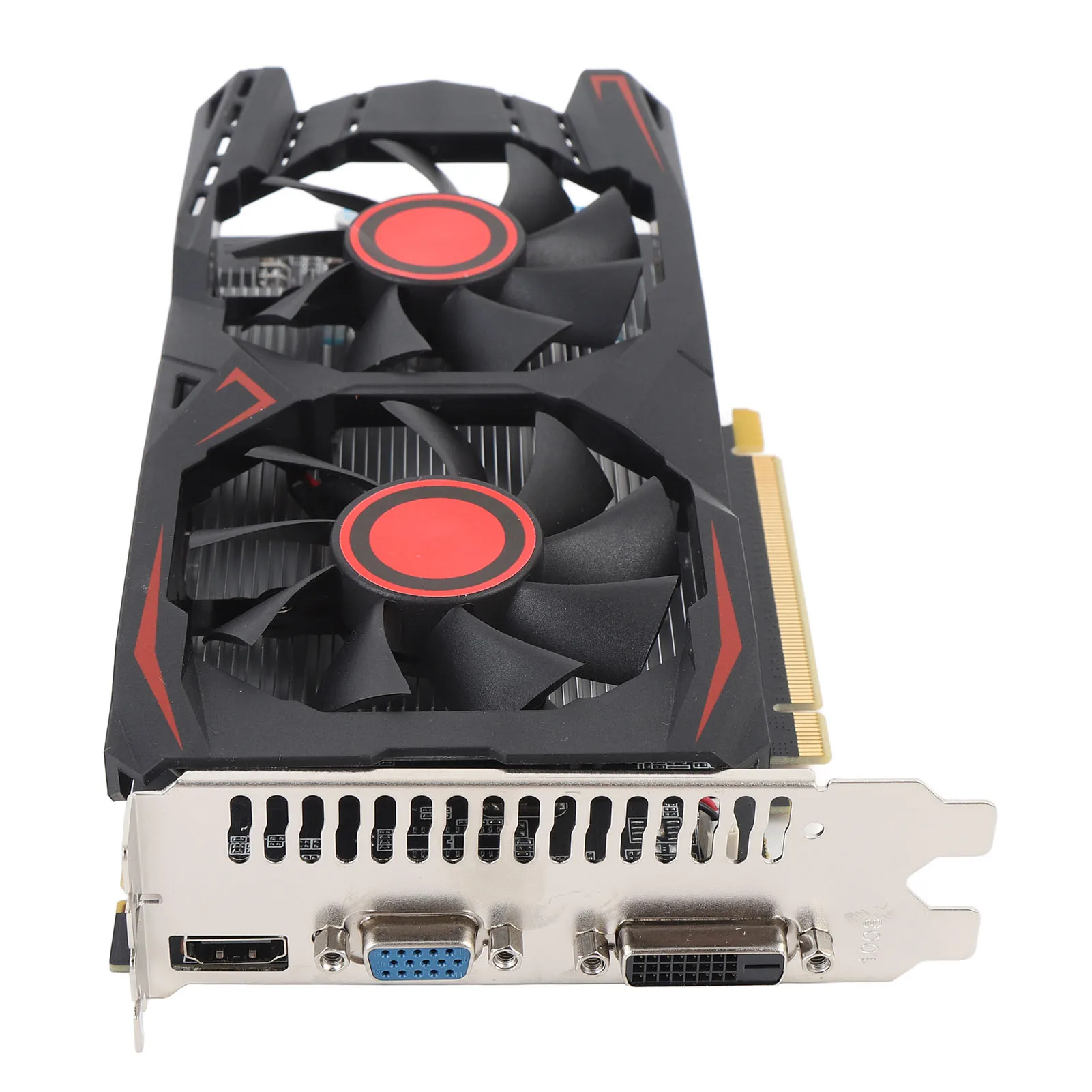 Grafikkarte 6 GB GDDR5 192BIT Doppellüfter PCIE 2.0 16X Steckplatz unterstützt DVI VGA HD Multimedia-Schnittstelle Gaming-Grafikkarte