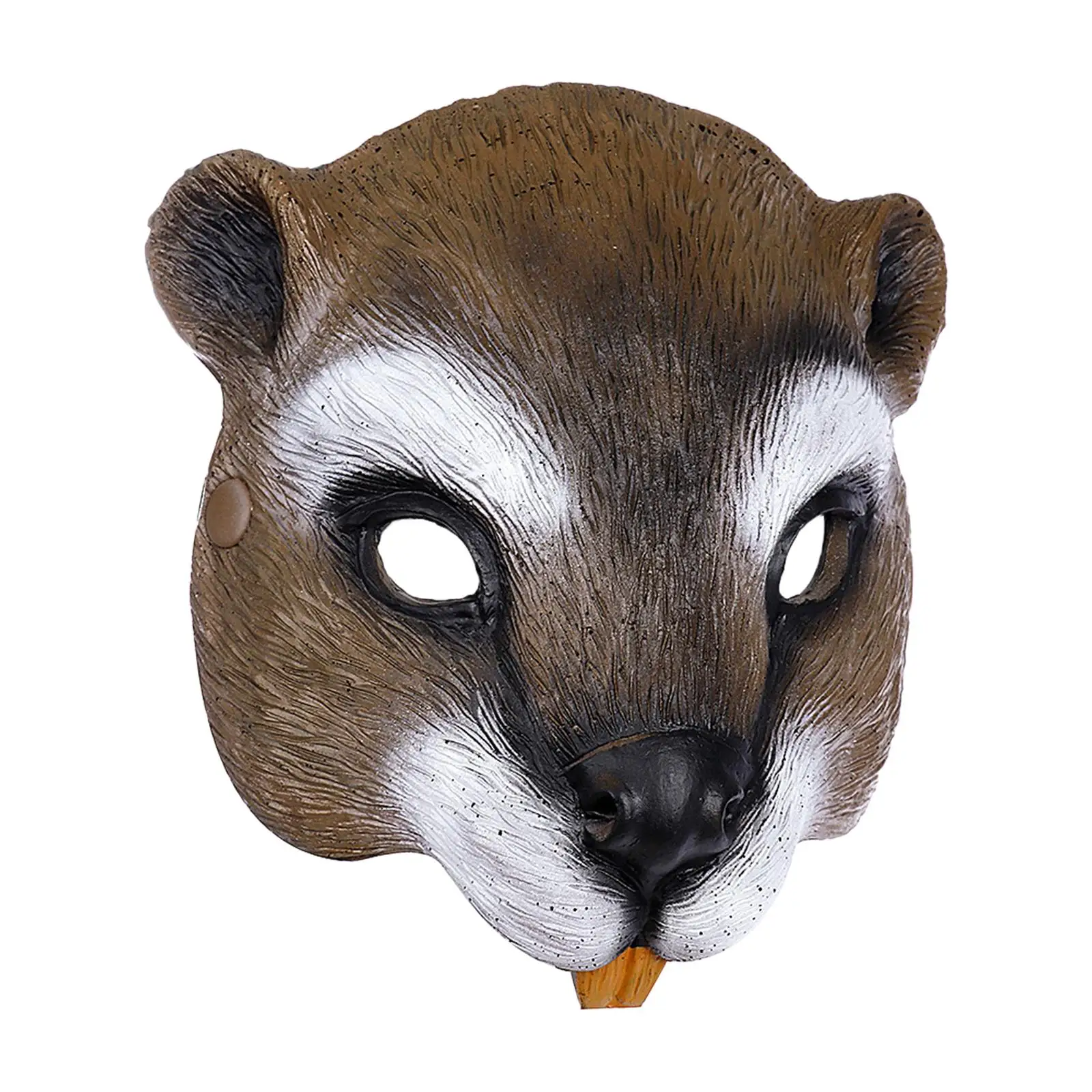 

Squirrel Mask Halloween Party Mask with Elastic Band 3D Animal Dress up for Bar Festival Themed Parties Masquerade Carnival