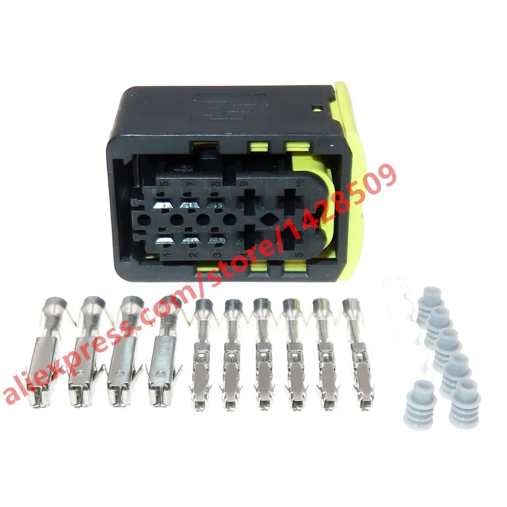 1 Pcs 10 Pin 1-1564514-1 Auto Electric Wire Sealed Connector 1.5 3.5 Series Automotive Waterproof Socket