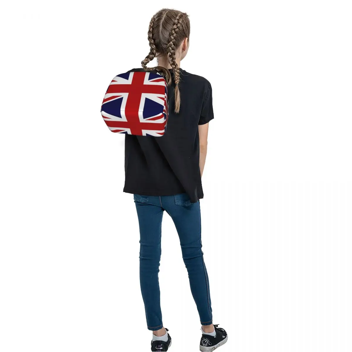 Union Jack Flag Of The UK Lunch Bags Bento Box Lunch Tote Leakproof Picnic Bags Cooler Thermal Bag for Woman Kids Office