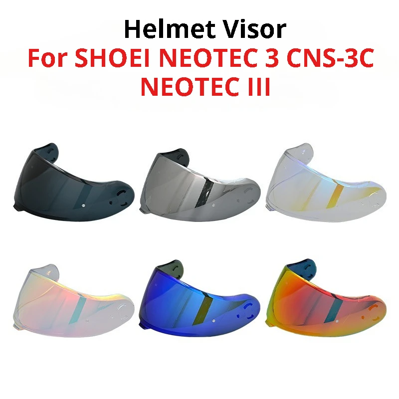 

For SHOEI Neotec 3 CNS-3C Motorcycle Helmet shield Replacement casco para motos accesorios