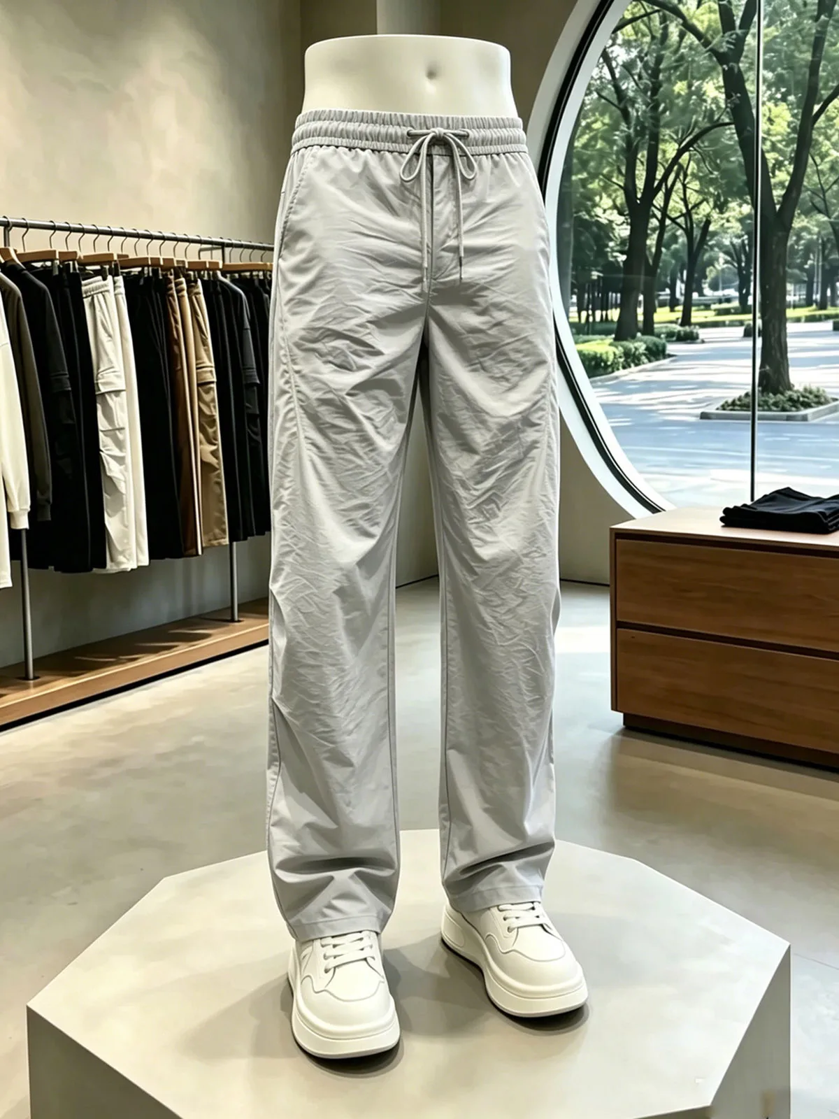 Cleanfit American Style Foldable Paratrooper Workwear Pants Men's Summer Ice Silk Outdoor Soft  Jacket Thin Quick Dry