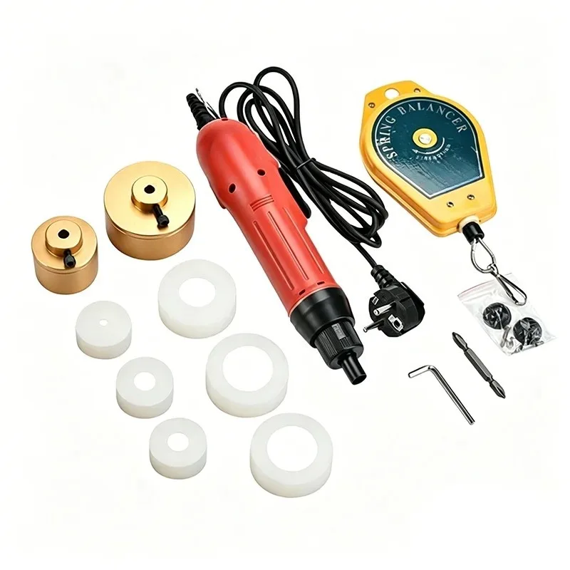 Handheld Electric Capping Machine 10-50mm, High Torque Bottle Cap Screw Sealing Tool For Glass Bottles