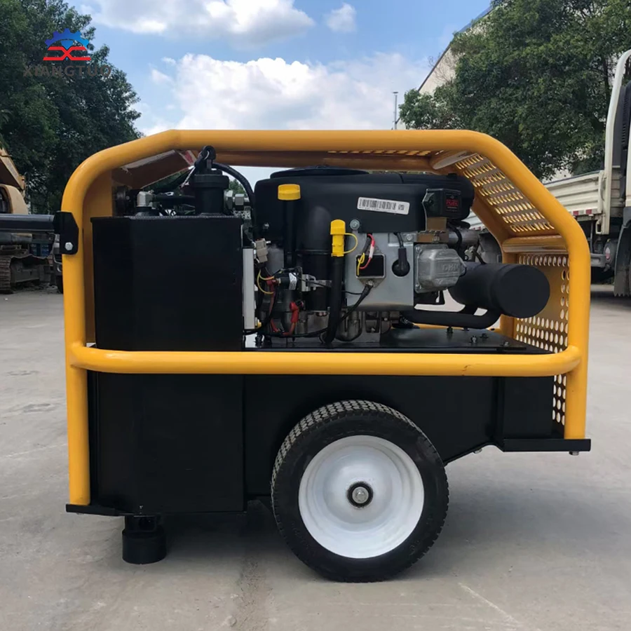 

2026 Hot SellingHydraulic Power Unit Oil Hydraulic Pump Station with Gearbox Bearing Engine Gear Motor PLC-Core Components
