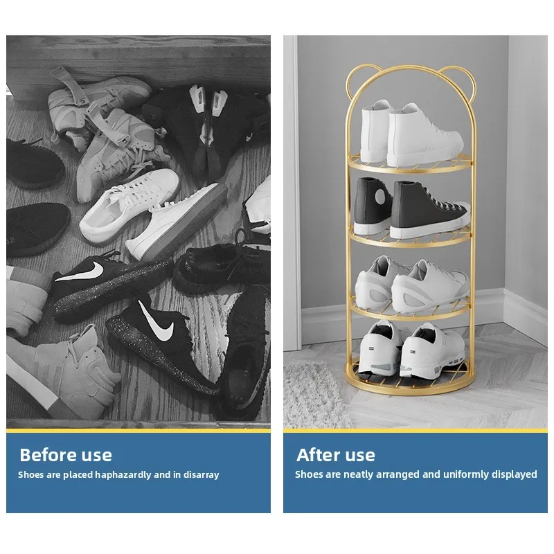 #Space-Saving Modern Minimalism Indoor Shoe Rack Simple Entryway Home Multi-Layer Storage Sturdy Durable