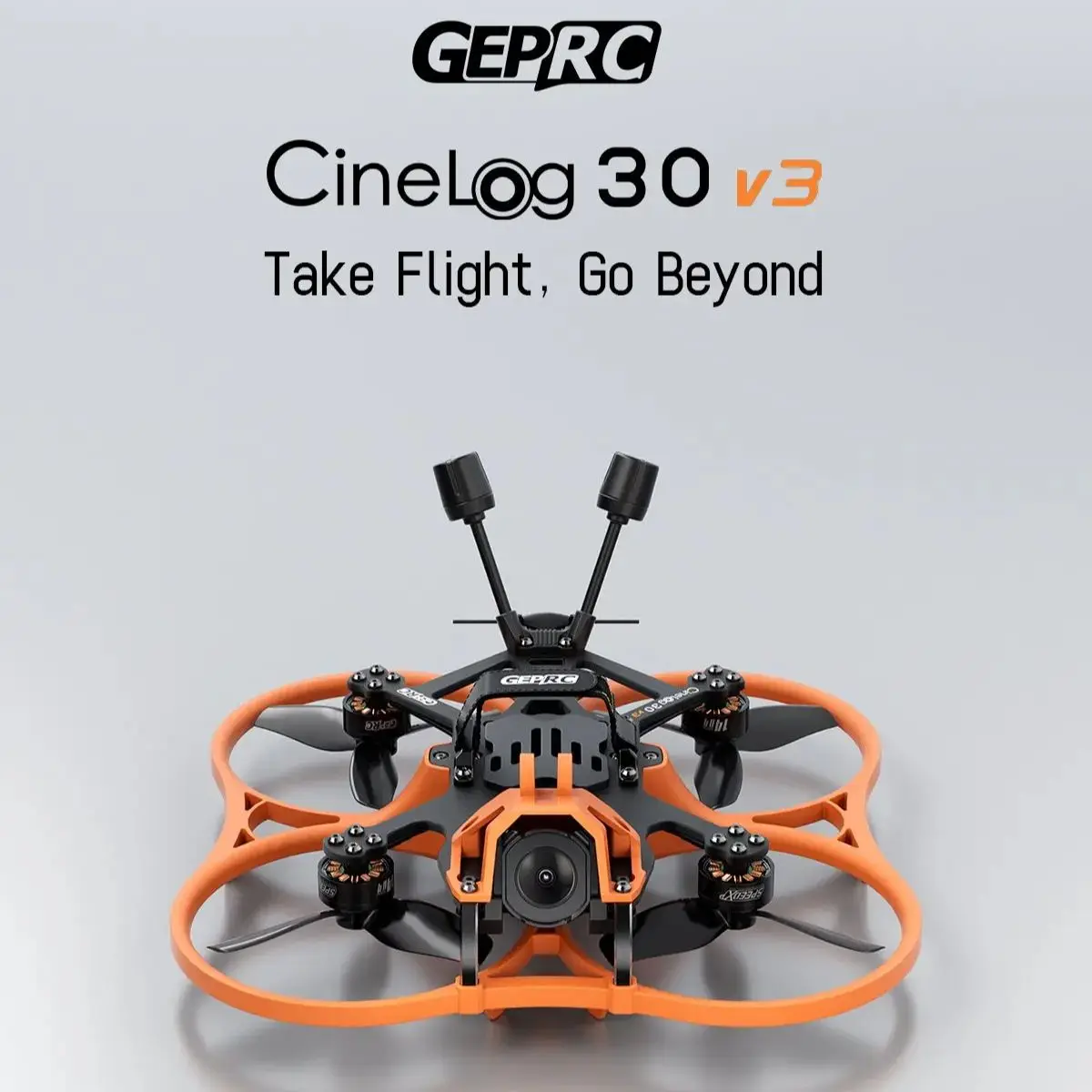 

GEPRC Cinelog30 V3 O4 Pro Квадрокоптер FPV TAKER F722 45A 32-битный AIO, двигатели 1404 3850KV RC Дрон для фристайла