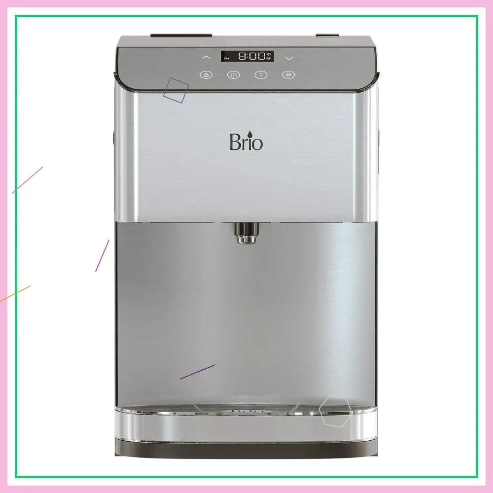

Self-Cleaning Countertop Water Cooler with 3-Stage Filter, Tri Temp Dispense, LED Light - UL/Energy Star Approved