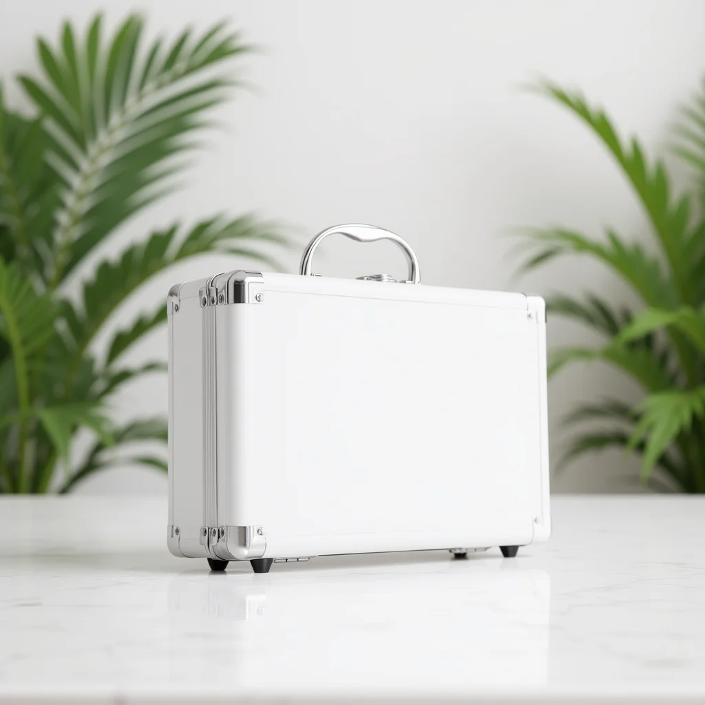 

Aluminum Alloy Briefcase Strong Hard Storage Case Makeup Tools Camera Accessories Portable Carrying Case Briefcases for Men