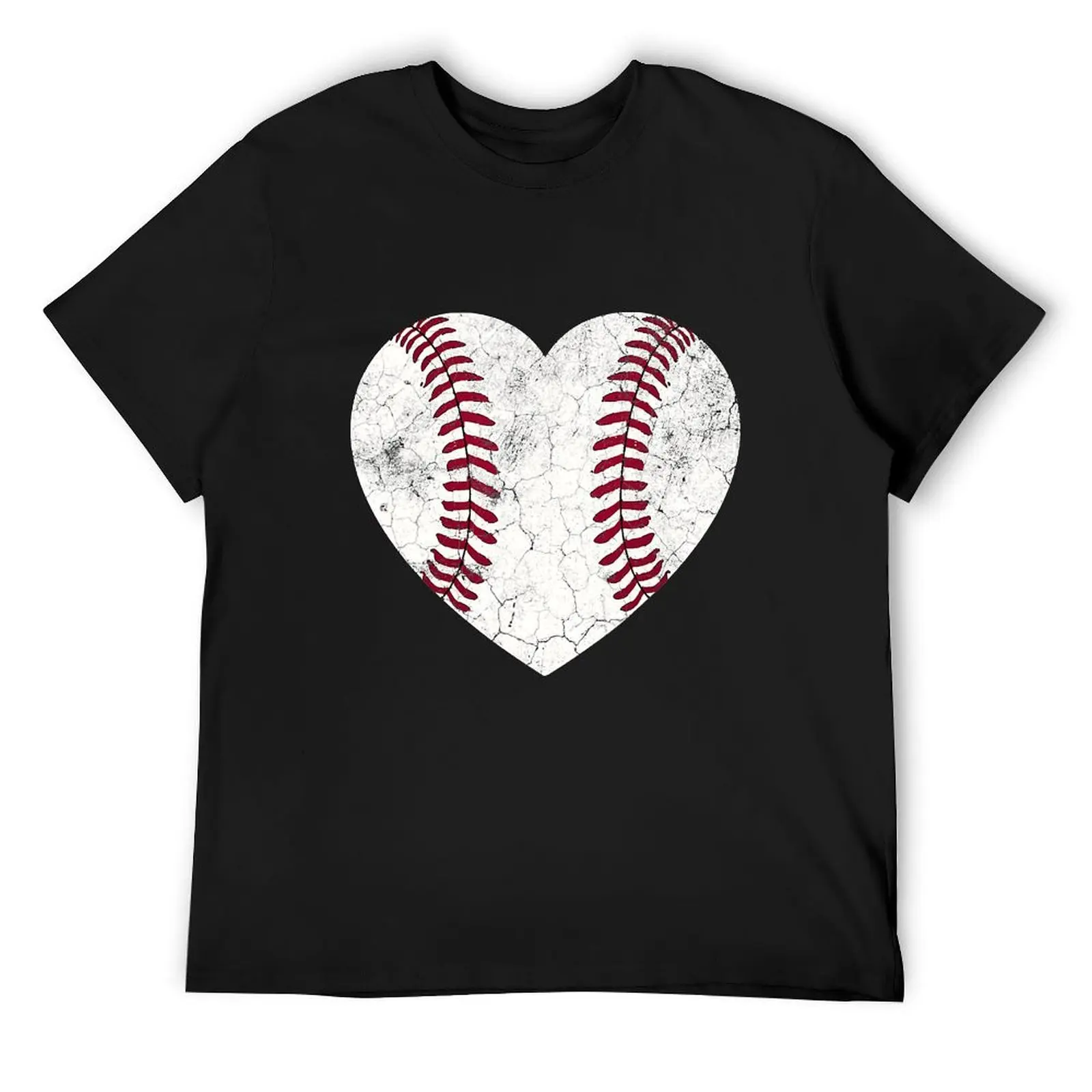 Baseball Heart Cute Mom Dad Brother Sister Family Baseball T-Shirt summer clothes sweat mens graphic t-shirts hip hop