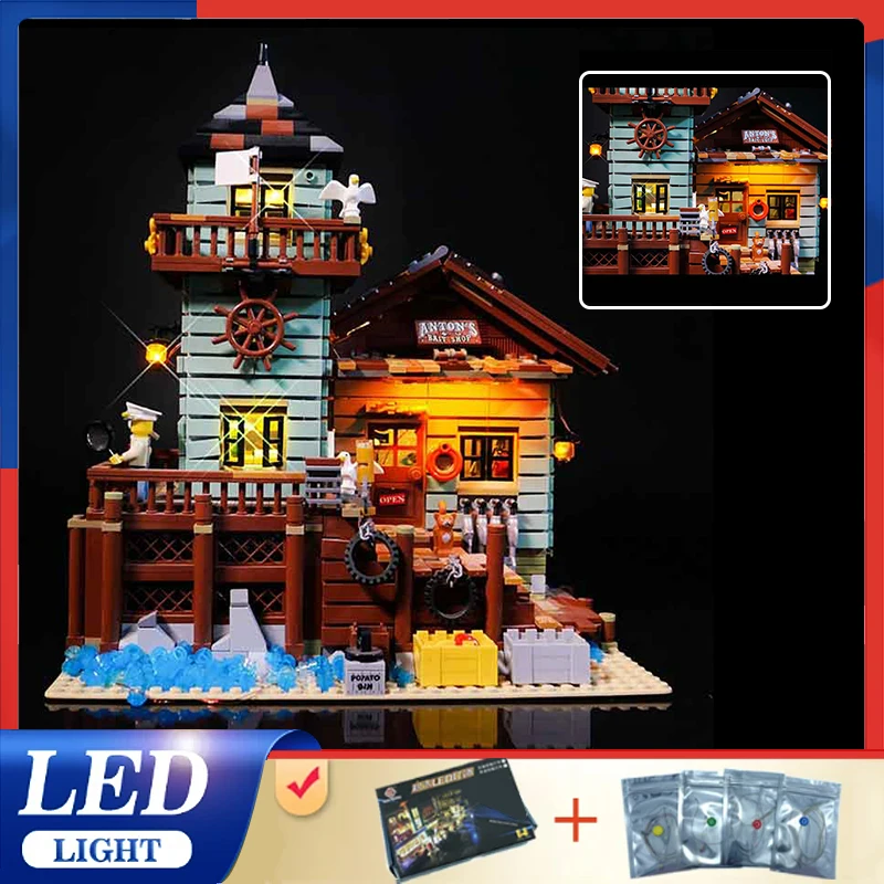Advanced DIY Led Light Kit For Lego 21310 Old Fishing Store  (Only Led Light,Without Blocks Model) High-Performance