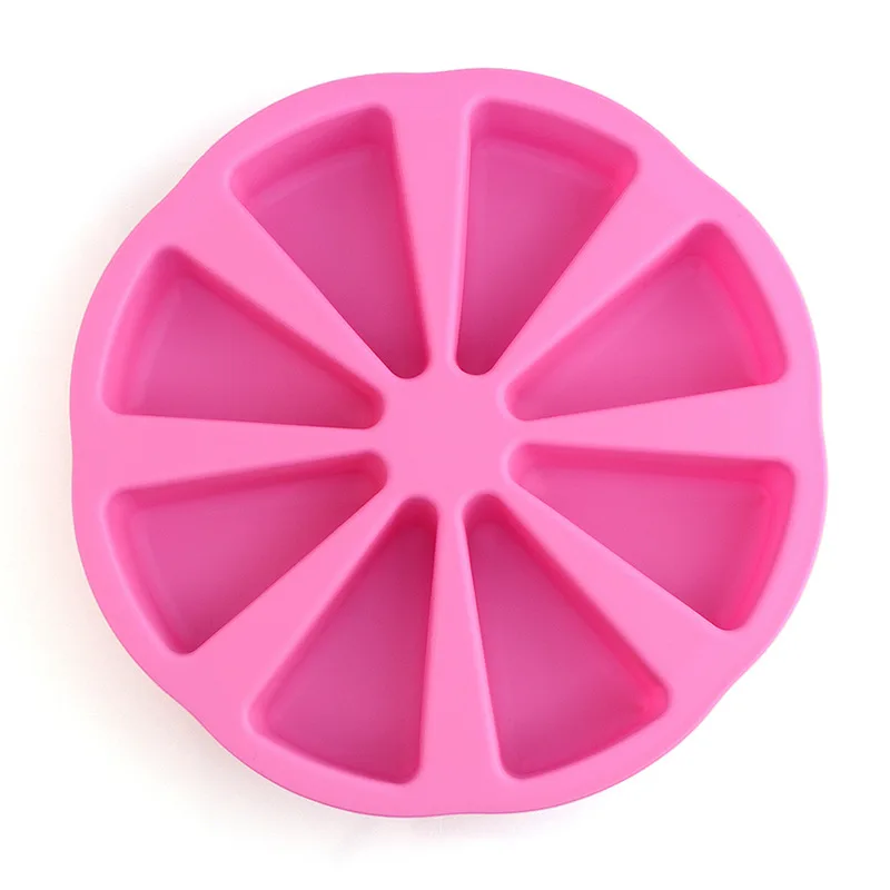 1-3PCS Triangle3-Cavity Utensils Silicone Cake Mold Chocolate Handmade Soap