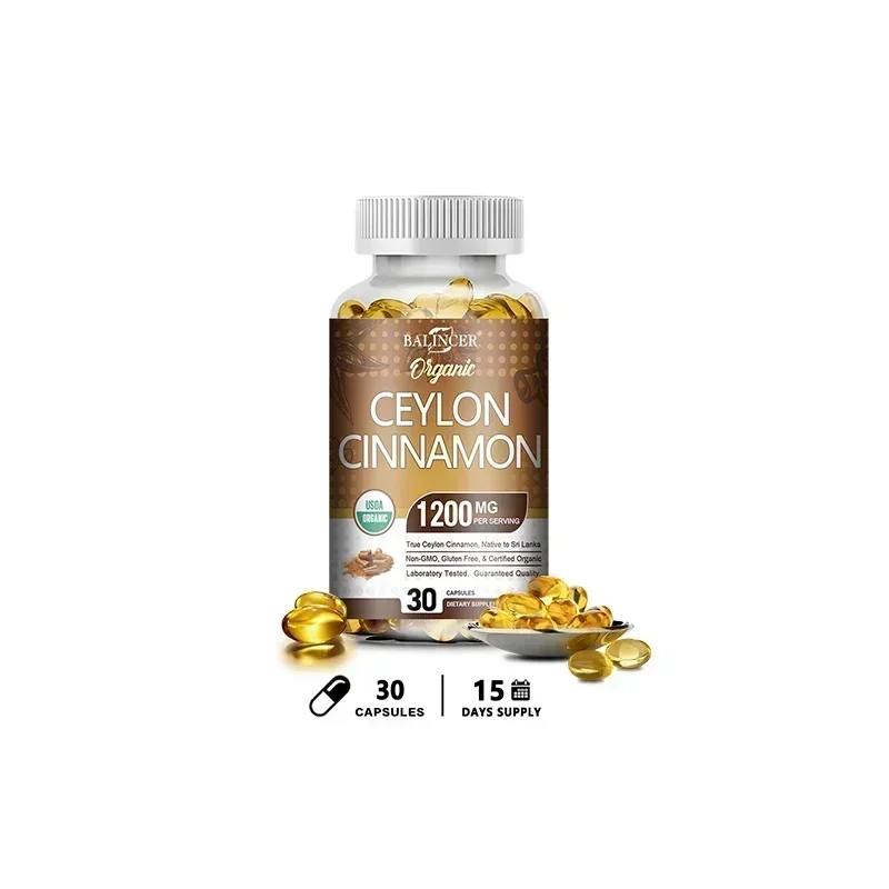 Complément de cannelle de Ceylan biologique - Antioxydant, système immunitaire, santé cardiovasculai