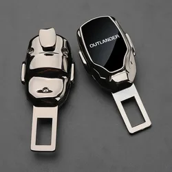 Car Seat Belt Extension Plug Buckle Seatbelt Clip Adjustable Extender For MITSUBISHI OUTLANDER  2 3 4  Auto Accessories