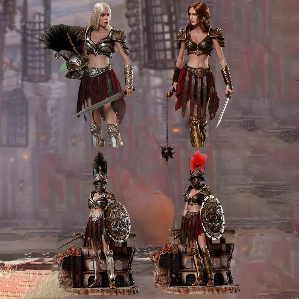 

HHMODEL HAOYUTOYS HH18014 HH18015 Imperial Legion Female Warrior Action Figures Figurine Collection Toy gifts Model Ornament