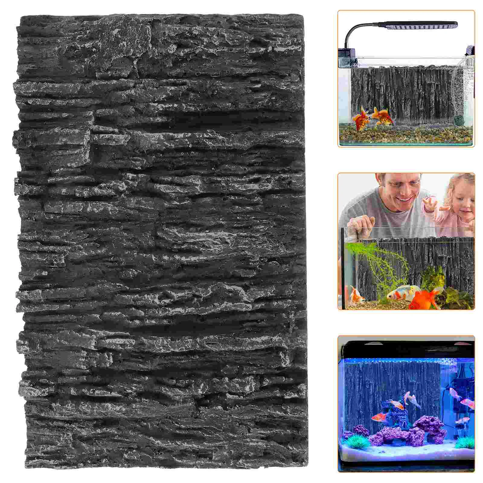 

Reptile Box Backdrop Aquarium Background for Tank Fish Enclosure Backgrounds Pu