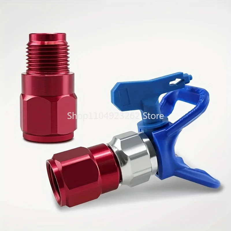 Mini One-way Globe Valve Anti-drip Built-in Spring Steel Ball Spray Gun Extension Adapter Sprayer Accessories