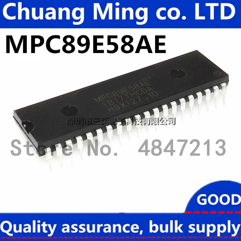 Free Shipping 20pcs/lots  MPC89E58AE 89E58 8-bit micro-controller in stock DIP-40 IC In stock!