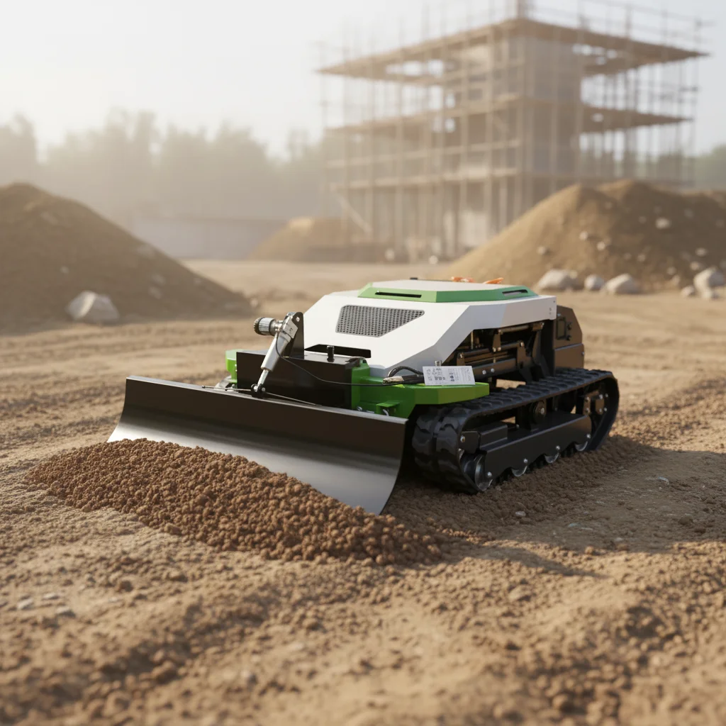 

Self-Propelled Remote Control Crawler Lawn Mower Tracked All Terrain Mower for Farm Use