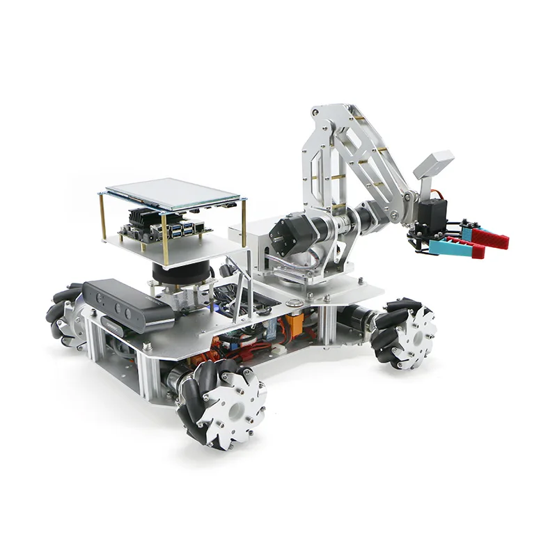 ROS robotic arm robot McNamp four-wheel drive differential car automatic navigation driving Jetson Nano