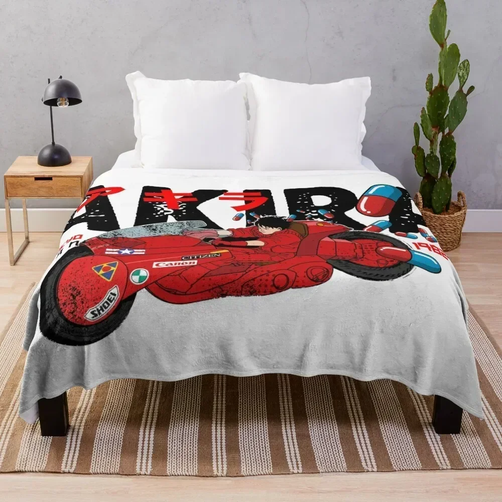 

Akira Throw Blanket Multi Purpose Soft Warm Blanket for Home Travel