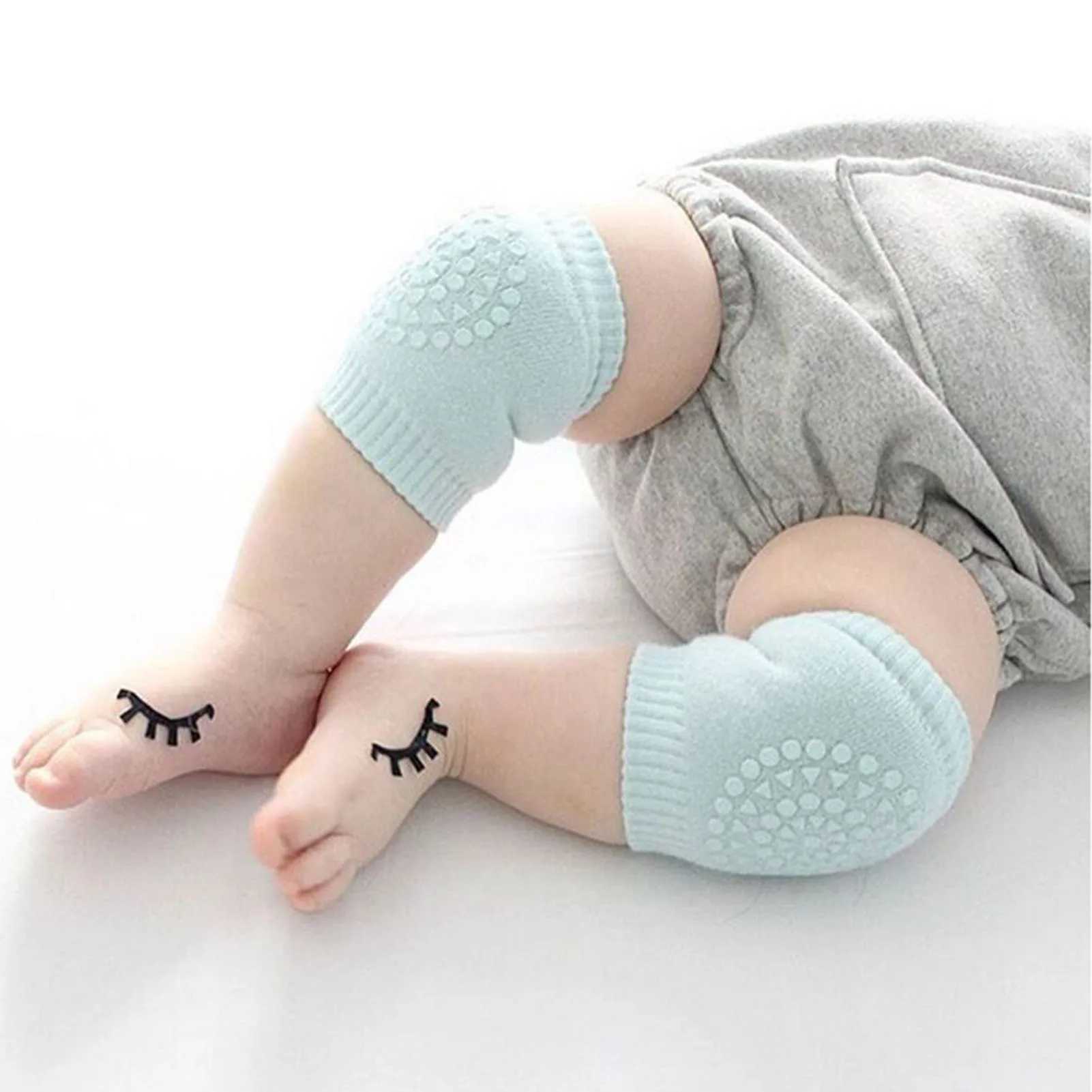 Kinderen Kniebeschermer Baby Veiligheid Kruipen Elleboog Kussen Zuigelingen Peuters Protector Veiligheid Kneepad Been Warmer Meisjes Jongens Accessoires # Wo