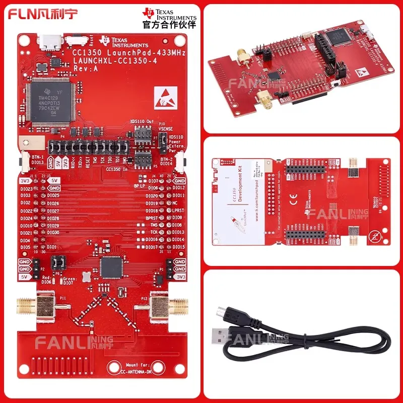 Kit de Desarrollo LaunchPad LAUNCHXL-CC1350US 915MHz CC1350 MCU en Stock