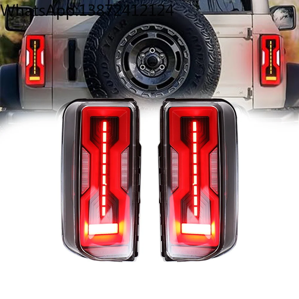Luces traseras para Ford Bronco Base/Big Bend/Black Diamond 2021-2024