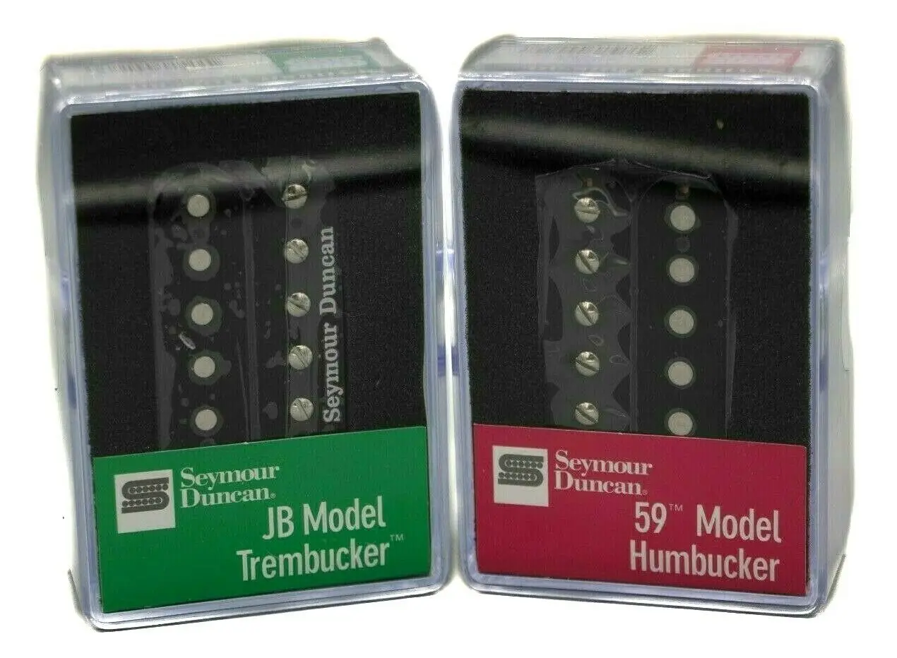 

Guitar Pickups Pickup Set: JB TB-4 Trembucker & 59 SH-1n Humbucker BLACK NEW