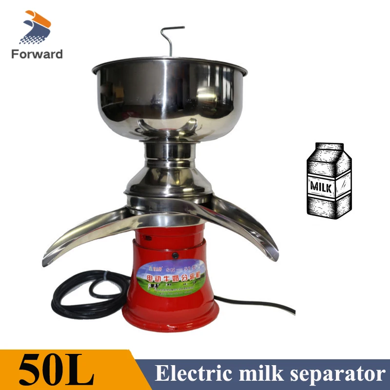 50L/H Capacity Fresh Milk Centrifugal Separator Skim Milk Machine Milk Processing Machine