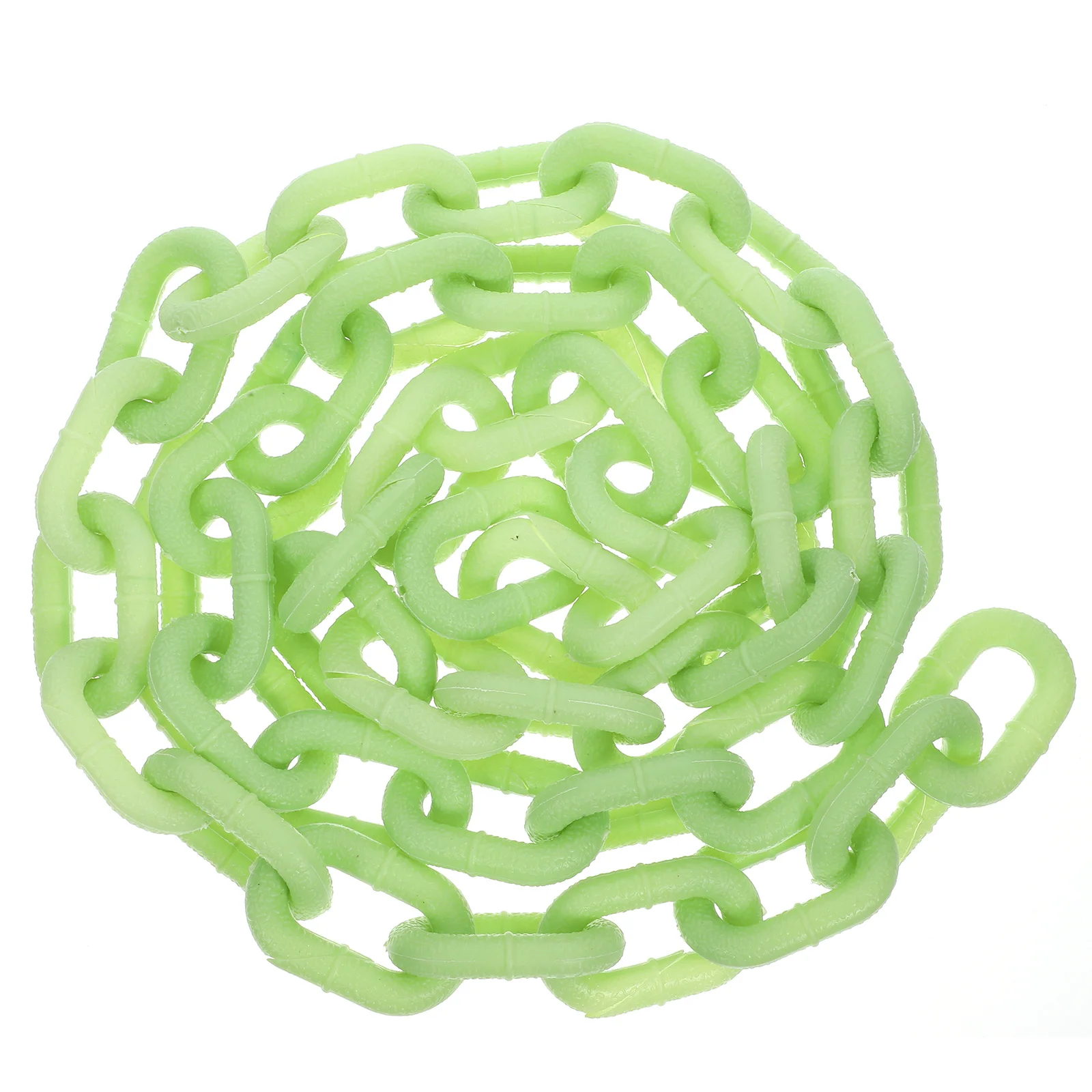 

1pc Glowing In The Dark Chain Black Plastic Halloween Props For Party Decor Cosplay Fake Chains Chain Link Haunted House Decor