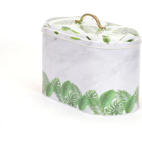 House Pattern Metal Breadstuff Oval 10,85 Lt