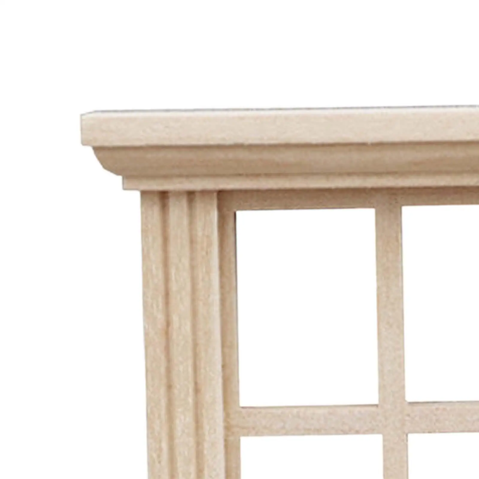 Finestra per casa delle bambole in miniatura in scala 1/12 Micro paesaggio Scena di vita Mini finestra in legno per ragazze in età prescolare Ragazzi di età 4 ~ 6 regali