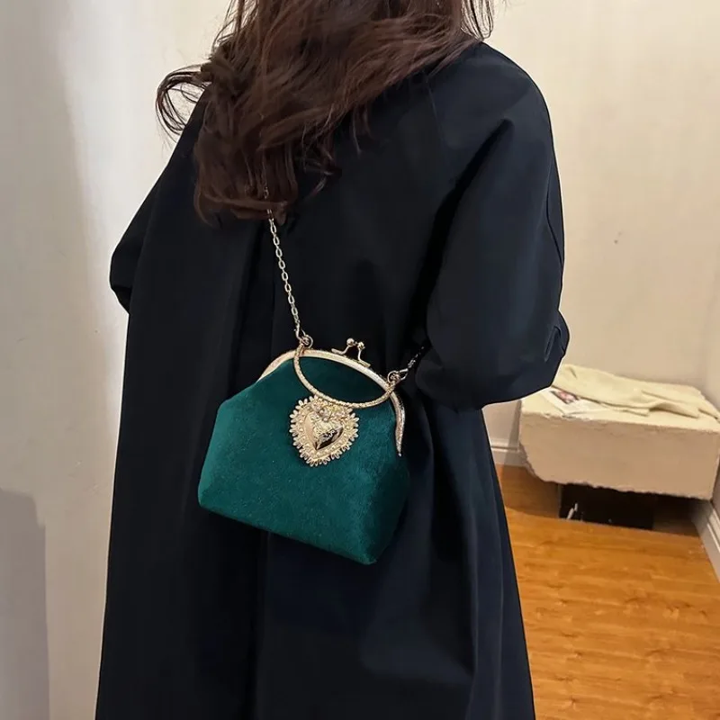 

Ladies Handbag Chic Underarm Bag Crossbody Purse Retro Style For Travel And Work Use