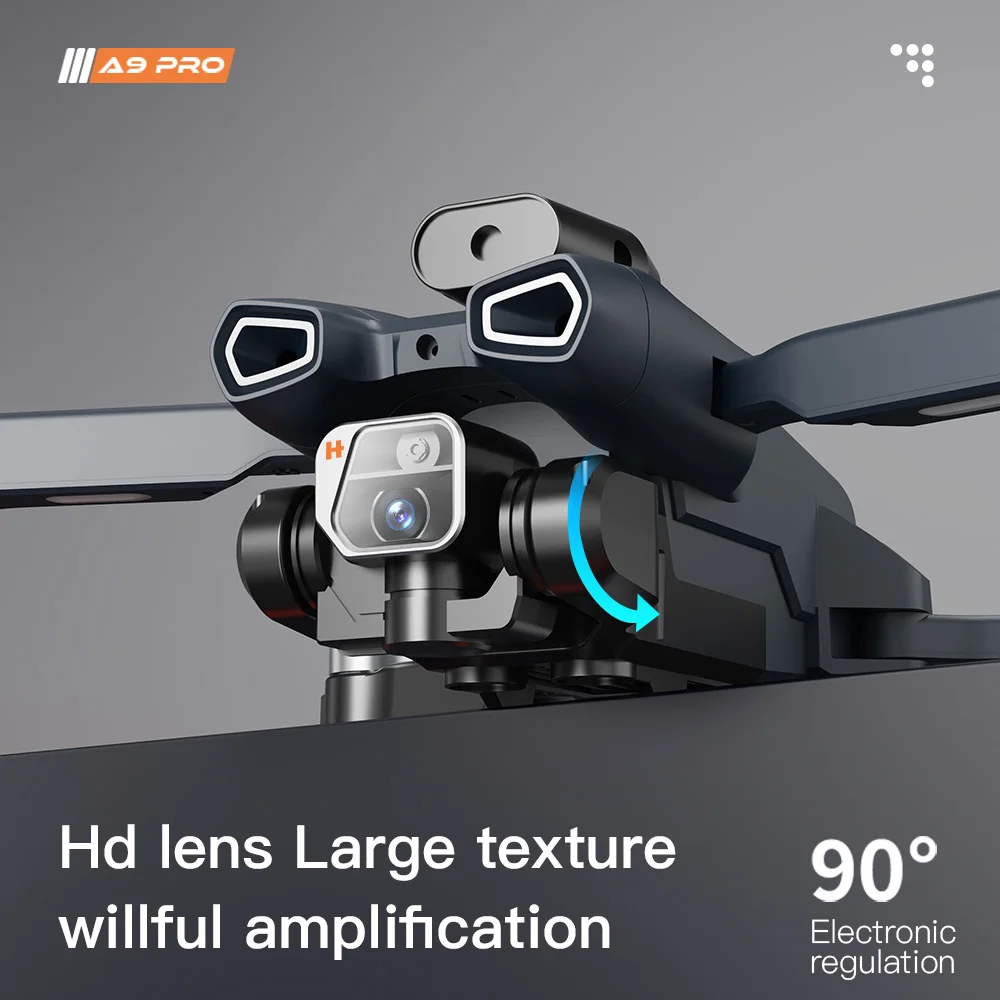 Nuovo A9 PRO 4K Drone 5G WIFI FPV 8K HD fotocamera elicottero Brushless pieghevole evitamento ostacoli professionale RC Quadcopter giocattolo 3KM