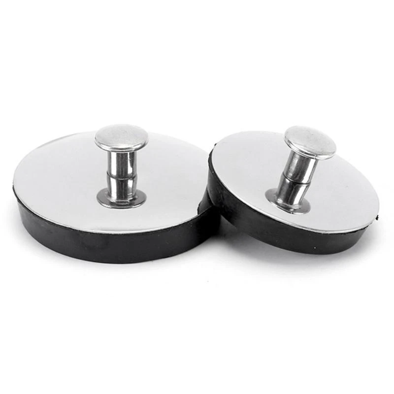 

652F Stainless Steels Bath Plug Universal Drain Stopper Sink Plug Sink Bathtub Water Stopper Caps for Bathtub Washbasin Sink
