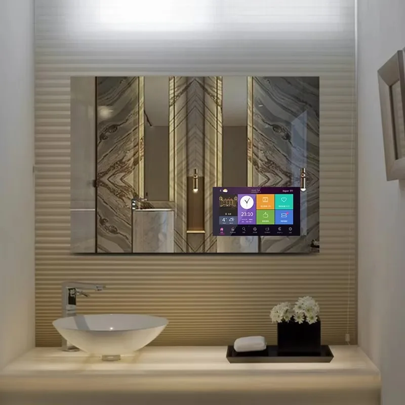 

[Hot Sale] LED Bathroom Mirror With TV And Light