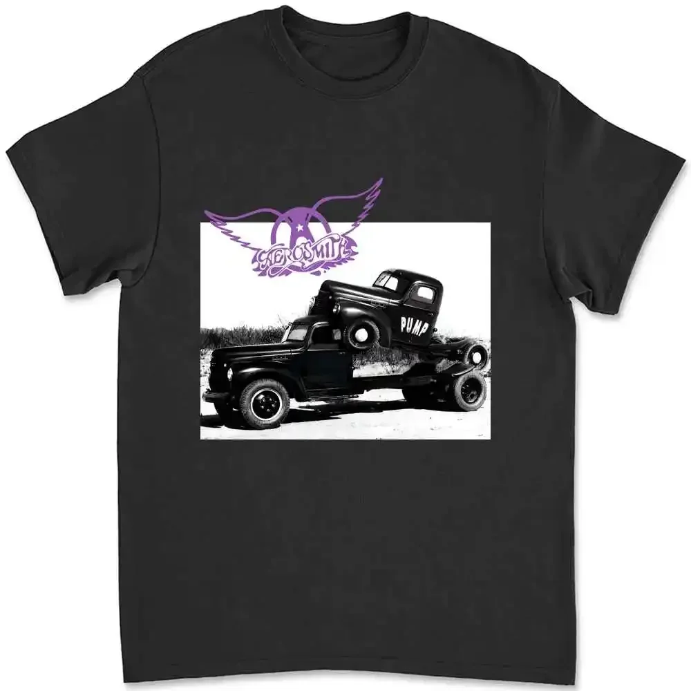 Aerosmith Pump American Tour 1990 Men'S T Shirt Rock Band Concert Merch 3R3Y