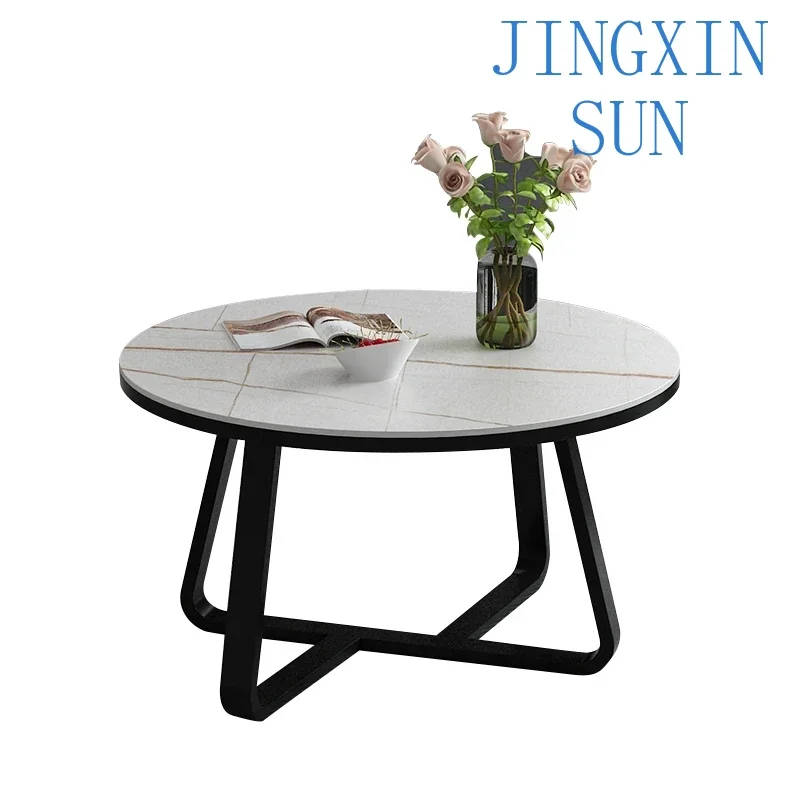 Center Makeup Coffee Tables Mobile Round Luxury Nordic Living Room Tables Side Floor Minimalist Table Furniture